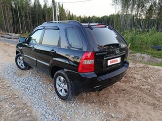 2008 Kia Sportage II, чёрный, 1150000 рублей, вид 4