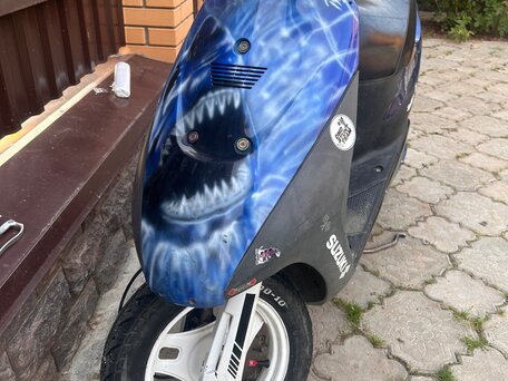 2006 Suzuki Lets 2, синий, 57000 рублей, вид 4
