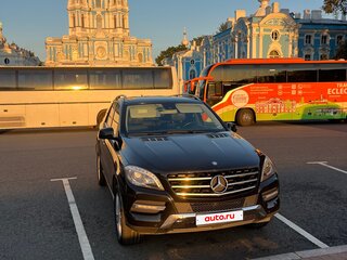 2013 Mercedes-Benz M-Класс 350 III (W166), чёрный, 1900000 рублей, вид 2