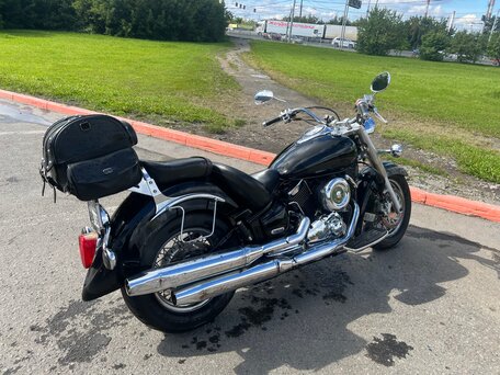 2003 Yamaha XVS1100, чёрный, 600000 рублей, вид 5