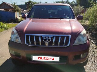2007 Toyota Land Cruiser Prado 4-speed 120 Series Рестайлинг, красный, 1950000 рублей, вид 5