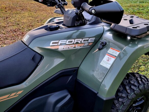 2024 CFMoto CFORCE 520 L, красный, 730000 рублей - вид 23