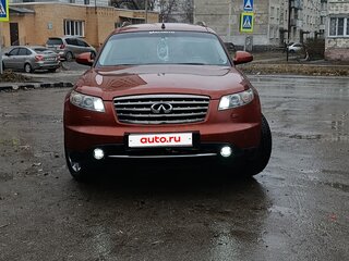 2007 Infiniti FX35 I (S50) Рестайлинг, оранжевый, 1100000 рублей, вид 2