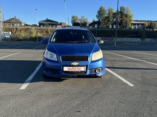 2008 Chevrolet Aveo I Рестайлинг, синий, 410000 рублей, вид 1
