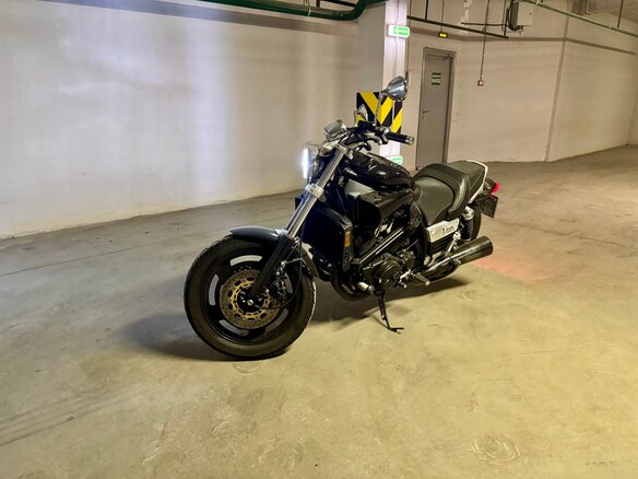 1996 Yamaha V-Max 1200, чёрный, 650000 рублей - вид 1