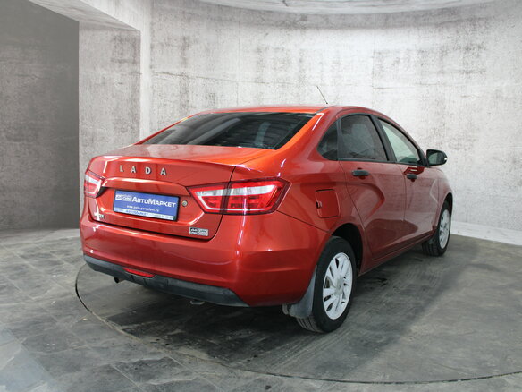 2017 Lada (ВАЗ) Vesta I, красный, 635000 рублей - вид 5