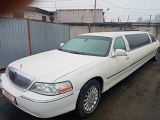 2003 Lincoln Town Car III Рестайлинг, белый, 1000000 рублей, вид 3