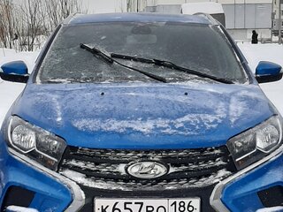 2022 Lada (ВАЗ) XRAY Cross I, синий, 1450000 рублей, вид 1