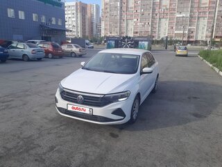2020 Volkswagen Polo VI, белый, 1200000 рублей, вид 1