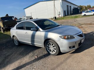 2008 Mazda 3 I (BK) Рестайлинг, серебристый, 450000 рублей, вид 3