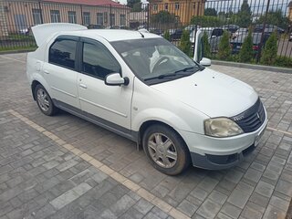 2014 Renault Logan I Рестайлинг, белый, 451999 рублей, вид 2