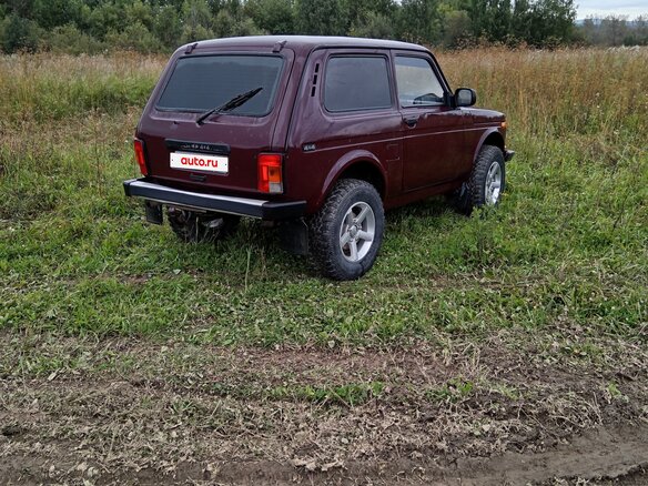 2007 Lada (ВАЗ) 2121 (4x4) I Рестайлинг, красный, 360000 рублей - вид 1