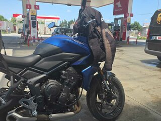 2022 Triumph Tiger Sport 660, синий, 950000 рублей, вид 4