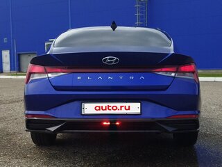 2021 Hyundai Elantra VII (CN7), синий, 2050000 рублей, вид 4