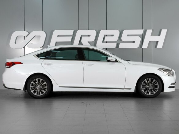 2014 Hyundai Genesis II, белый - вид 4