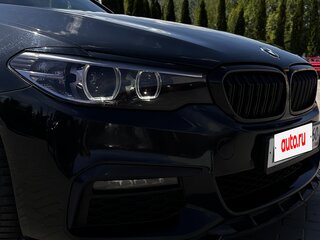 2019 BMW 5 серии 520d VII (G30/G31/G38), чёрный, 3700000 рублей, вид 2