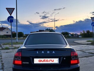 2011 Lada (ВАЗ) Priora I, чёрный, 290000 рублей, вид 4
