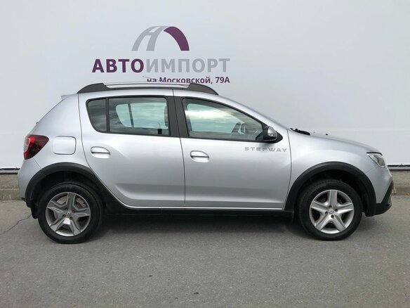 2019 Renault Sandero Stepway II Рестайлинг, серебристый - вид 5
