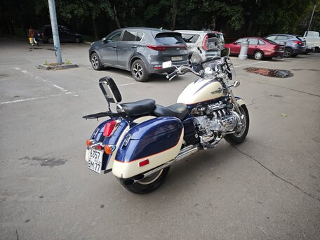 1997 Honda Valkyrie 1500, синий, 500000 рублей, вид 4