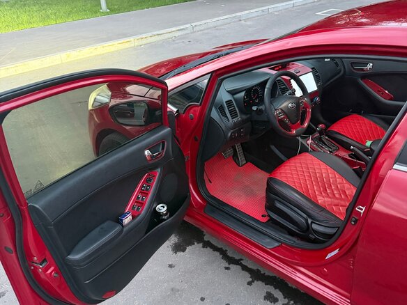 2014 Kia Cerato III, красный - вид 5