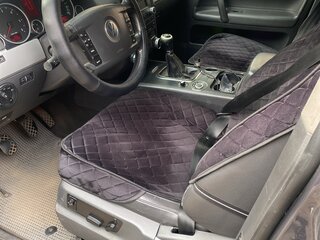 2007 Volkswagen Touareg I Рестайлинг, серый, 850000 рублей, вид 5
