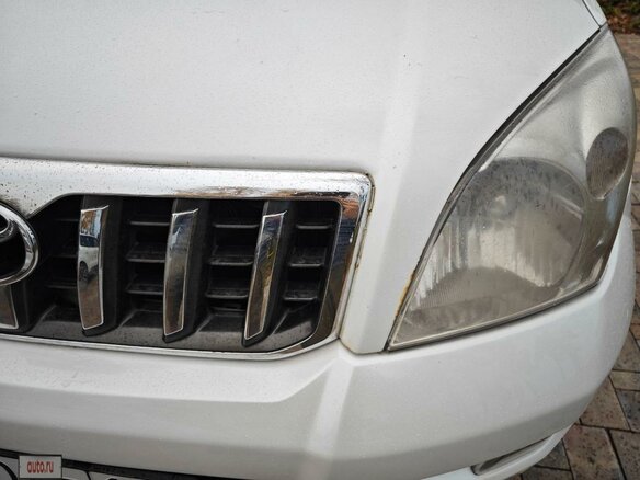 2004 Toyota Land Cruiser Prado 5-speed 120 Series, белый, 1650000 рублей - вид 14