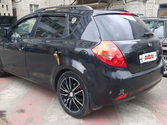 2008 Kia Ceed I, чёрный, 580000 рублей - вид 3