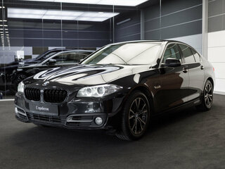 2013 BMW 5 серии 520i VI (F10/F11/F07), чёрный, 2150000 рублей, вид 1