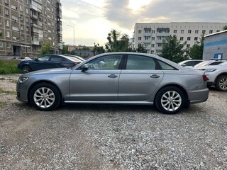 2016 Audi A6 IV (C7) Рестайлинг, серый, 2200000 рублей, вид 5