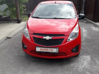 2011 Chevrolet Spark III, красный, 750000 рублей, вид 4