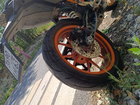 2013 KTM 390 Duke, белый, 260000 рублей, вид 3