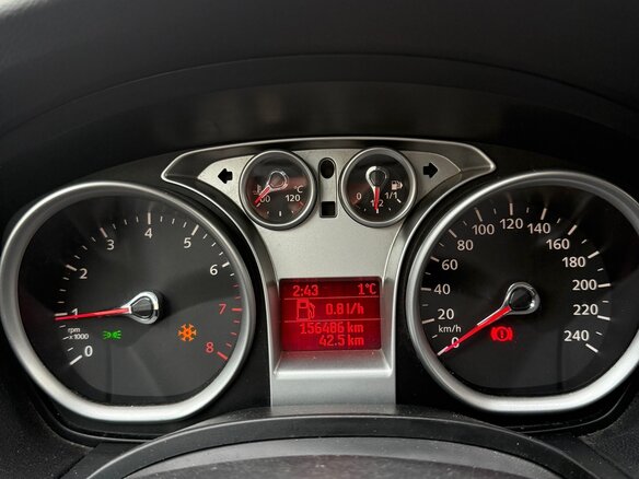2008 Ford Focus II Рестайлинг, голубой, 430000 рублей - вид 7