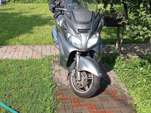 2008 Suzuki Burgman (SkyWave) 650, серебристый, 490000 рублей - вид 4