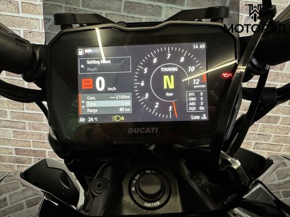 2023 Ducati Diavel V4, чёрный - вид 7