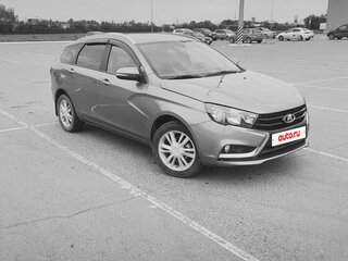 2019 Lada (ВАЗ) Vesta SW I, серый, 930000 рублей, вид 4