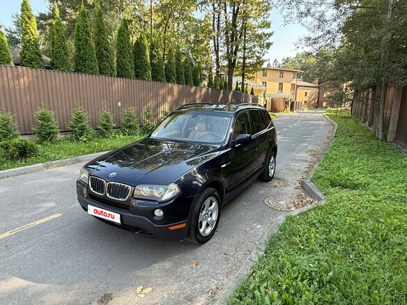 2007 BMW X3 30i I (E83) Рестайлинг, синий, 1000000 рублей