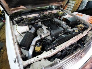 1990 Toyota Mark II VI (X80), белый, 820000 рублей, вид 4