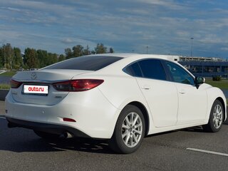 2015 Mazda 6 III (GJ) Рестайлинг, белый, 1270000 рублей, вид 4