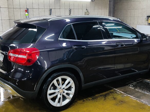 2014 Mercedes-Benz GLA 200 I (X156), фиолетовый, 2250000 рублей - вид 5