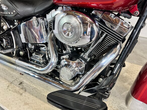 2004 Harley-Davidson Heritage, пурпурный, 510000 рублей - вид 15