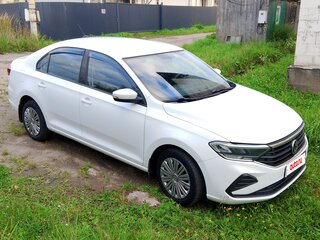 2020 Volkswagen Polo VI, белый, 1250000 рублей, вид 3