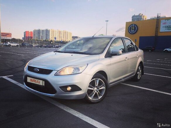 2008 Ford Focus II Рестайлинг, серебристый, 503000 рублей