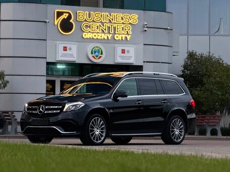 2017 Mercedes-Benz GLS AMG 63 AMG I (X166), чёрный, 4090000 рублей, вид 1