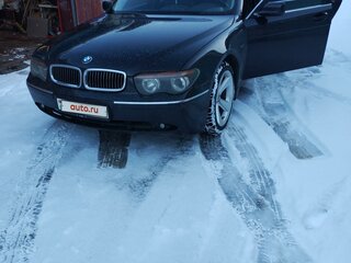 2002 BMW 7 серии 745i IV (E65/E66), чёрный, 750000 рублей, вид 2