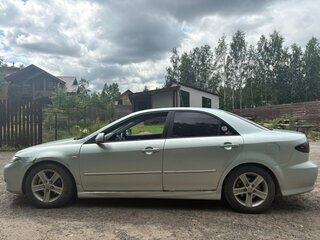 2005 Mazda 6 I (GG) Рестайлинг, серебристый, 300000 рублей, вид 3
