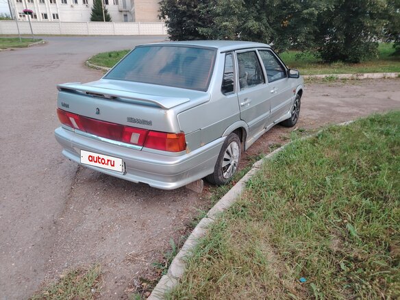 2008 Lada (ВАЗ) 2115, серебристый, 85000 рублей - вид 3