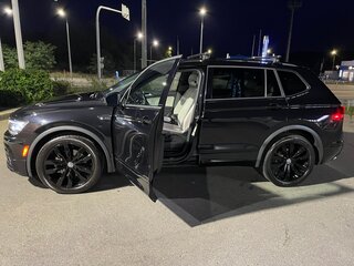 2021 Volkswagen Tiguan Allspace II, чёрный, 2500000 рублей, вид 2