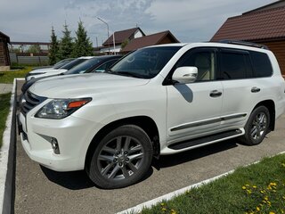 2013 Lexus LX 570 III Рестайлинг, белый, 5750000 рублей, вид 5