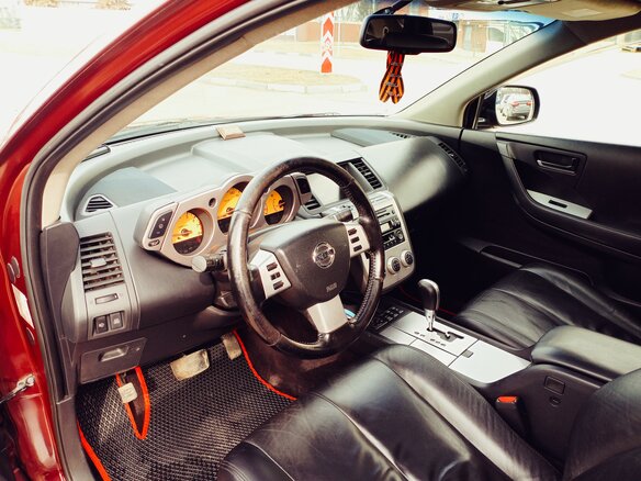 2008 Nissan Murano I (Z50), красный, 580000 рублей - вид 5