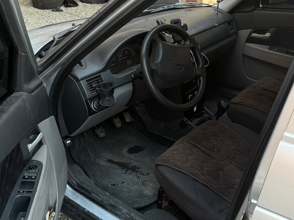 2008 Lada (ВАЗ) Priora I, серебристый, 190000 рублей - вид 5